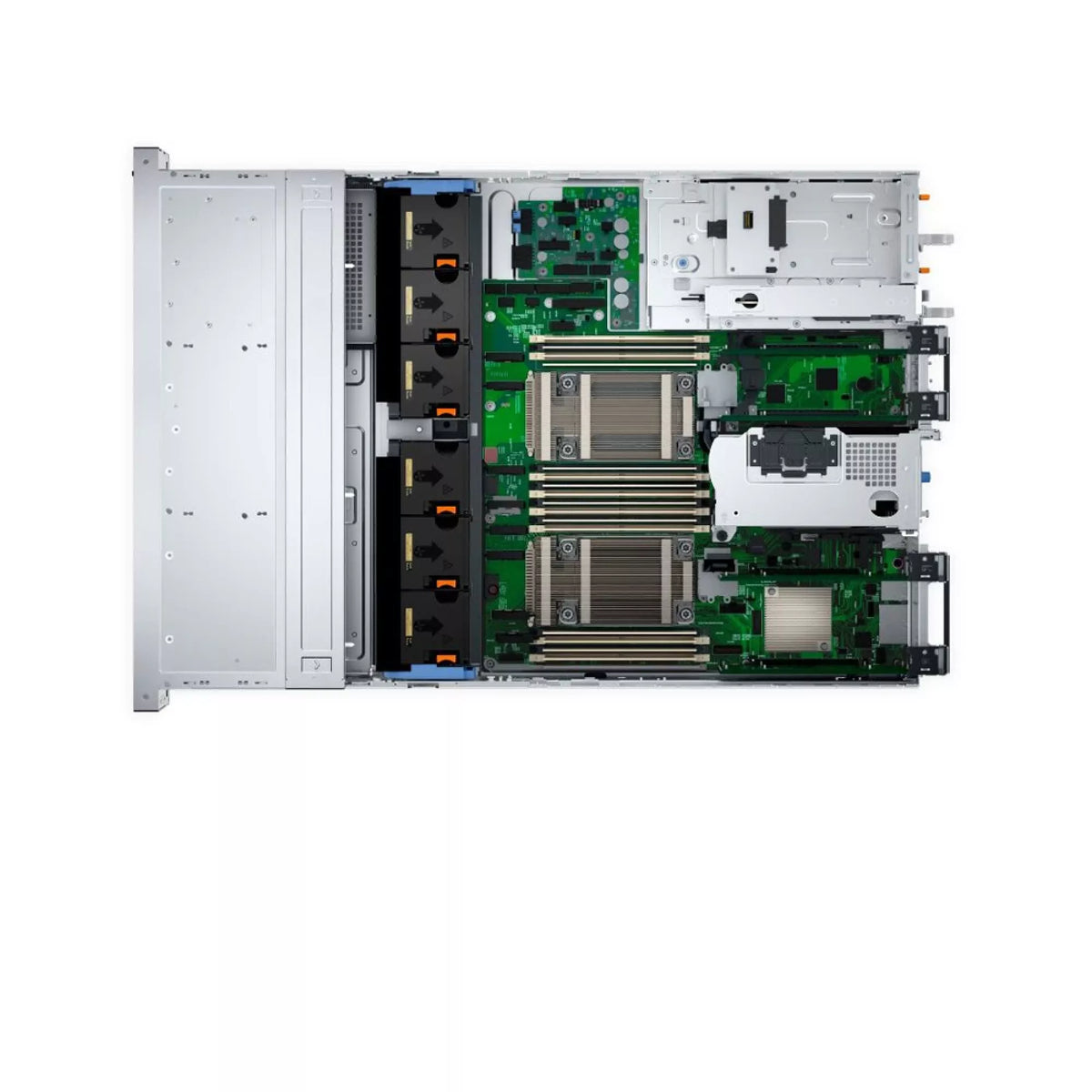 Dell PowerEdge R760xs Server, Xeon Silver 4410Y, 16GB DDR5, 480GB SSD, PERC H755, iDRAC9 Enterprise, Broadcom Quad 1GbE, Dual 700W PSU, 3.5 Inch Chassis, ReadyRails