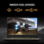 ASUS TUF GAMING A15 FA506NC-HN002W AMD RYZEN R5 7535HS 8GB 512GB SSD 15.6Inch Full HD Windows 11 Home، كمبيوتر محمول أسود