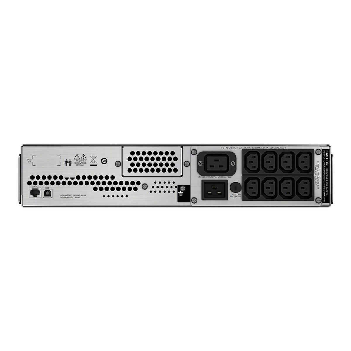 APC Smart-UPS Rack mount LCD 230V - SMC3000RMI2U