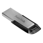 SanDisk Ultra Flair 64GB USB 3.0 Flash Drive-SDCZ73, Silver Black