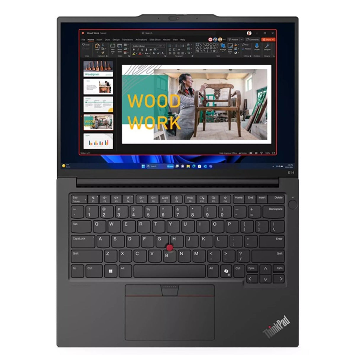 Lenovo ThinkPad E14 Gen6 Intel Core Ultra 7, 16GB 512GB SSD, 14Inch WUXGA, Integrated Intel Arc Graphics, Windows 11 Pro, Black Laptop, 21M7001VGP