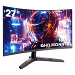 Koorui 27E6QCA 27 inch 2560x1440 180Hz 1ms 2K Curved Gaming Monitor