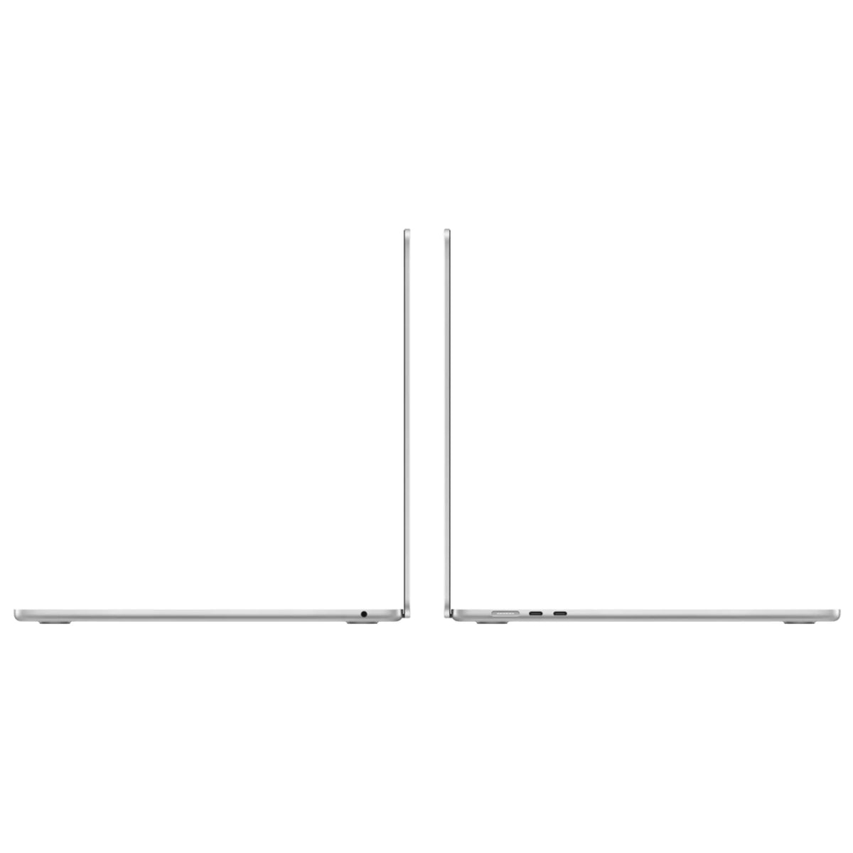Apple MacBook Air M2 Chip with 8-core CPU, 10-core GPU 8GB 256GB SSD, 15.3 Inch, Silver, English Keyboard, MQKR3