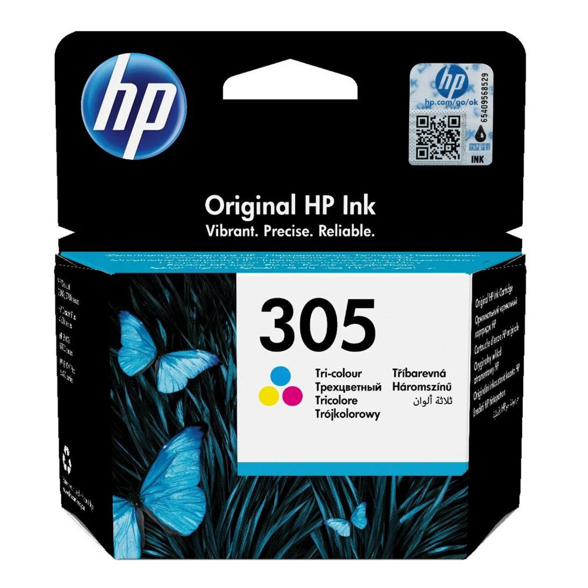 HP 305 Tri-color Original Ink Cartridge 3YM60AE
