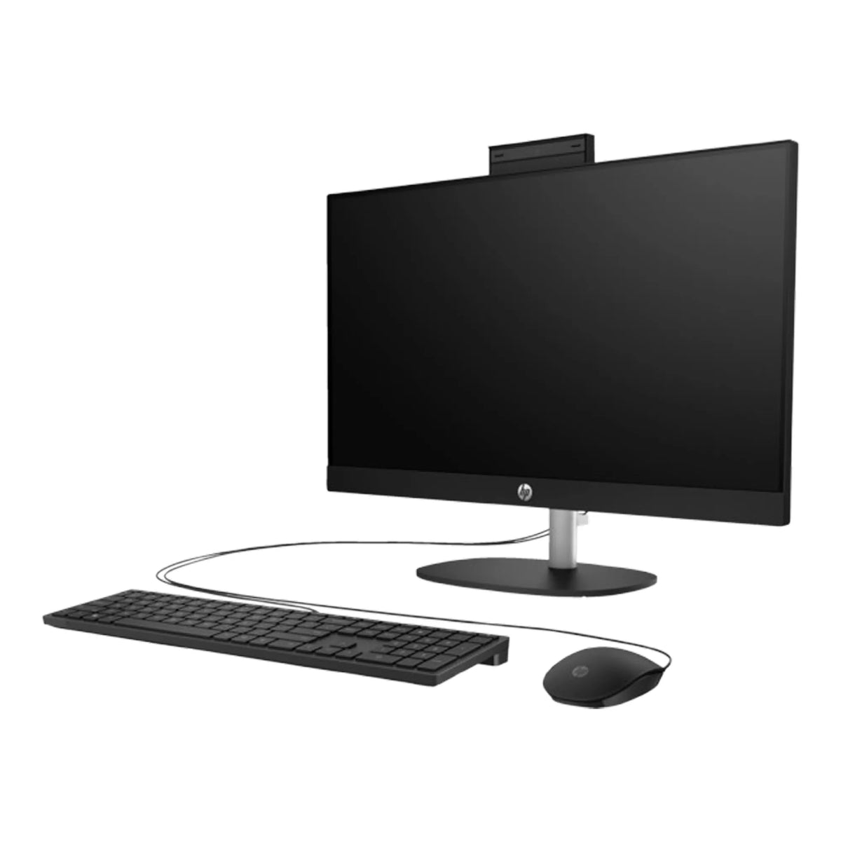 HP All-in-One 24 CR0124NH Intel Core i5 8GB 512GB SSD 23.8Inch Full HD, No Windows, Black Laptop