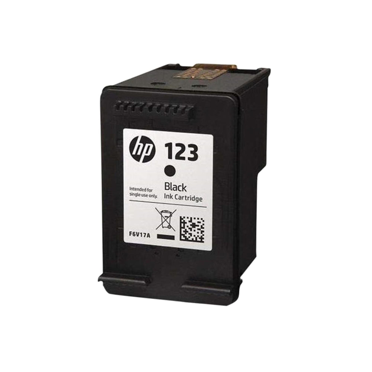 HP 123 Black Original Ink Cartridge F6V17AE