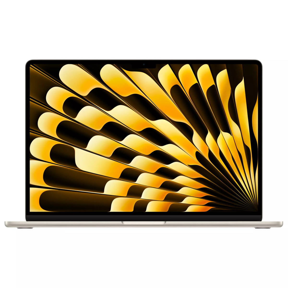 Apple MacBook Air M2 Chip with 8-core CPU, 10-core GPU 8GB 512GB SSD, 15.3 Inch, Starlight, English Keyboard, MQKV3