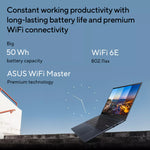 Asus VivoBook S14 TP3402VA-LZ255W Intel Core I5 1335U 8GB 512GB SSD 14 Inch Touch Flip Windows 11 Home, Silver Laptop