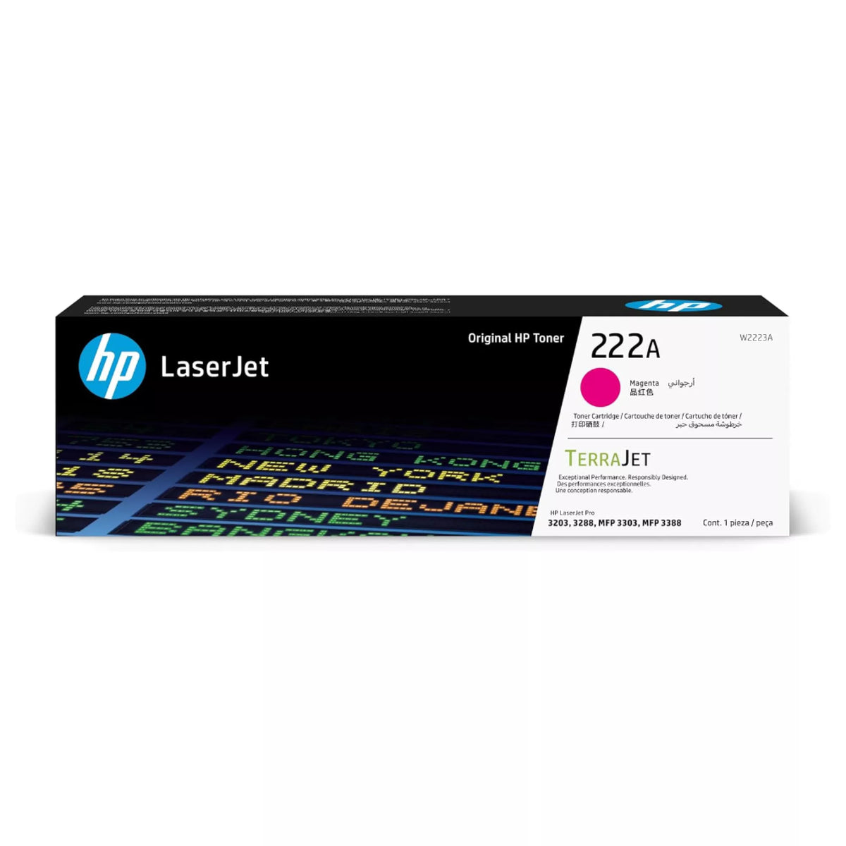 HP 222A Magenta Toner Cartridge