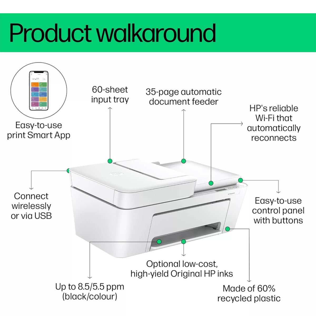 HP DeskJet Ink Advantage 4276 All-in-OnePrinter