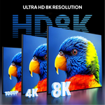 Mowsil 8K HDMI 2.1 Cable – 48Gbps Ultra High-Speed, 8K@60Hz, 4K@120Hz, Braided, Gold-Plated Connectors