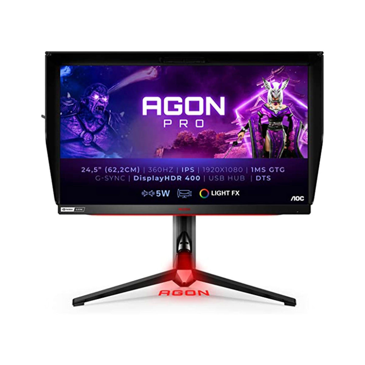 AOC 24.5 Inches AGON PRO 360 Hz Premium Gaming Monitor - AG254FG