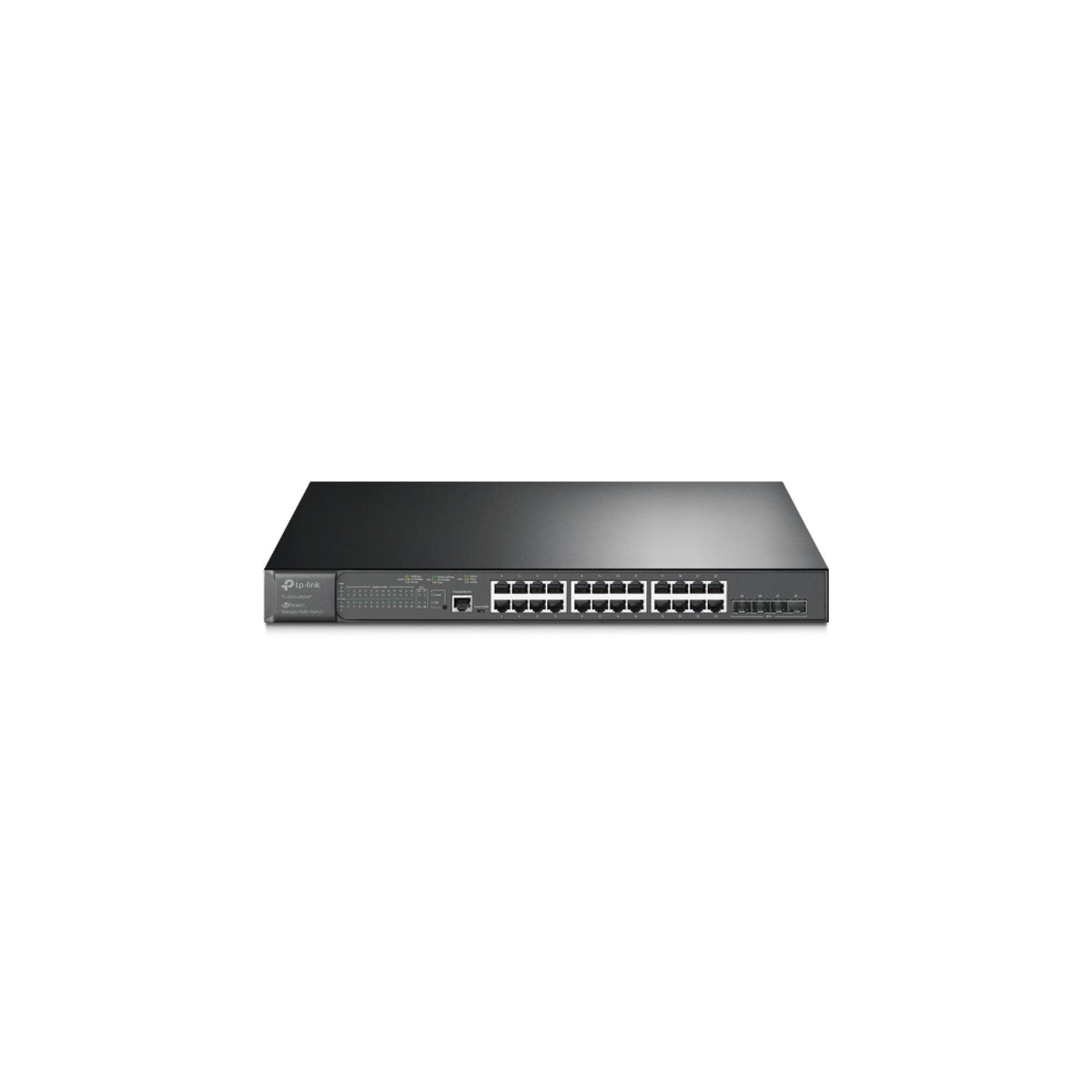 Tp-Link JetStream 24-Port Gigabit and 4-Port 10GE SFP+ L2+ Mngd Switch with 24-Port PoE+, SG3428XMP