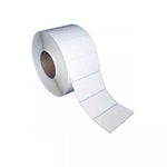 Poly Propalin white color Barcode Label 38mm X 25mm Label PP 1000 stcroll 40mm core