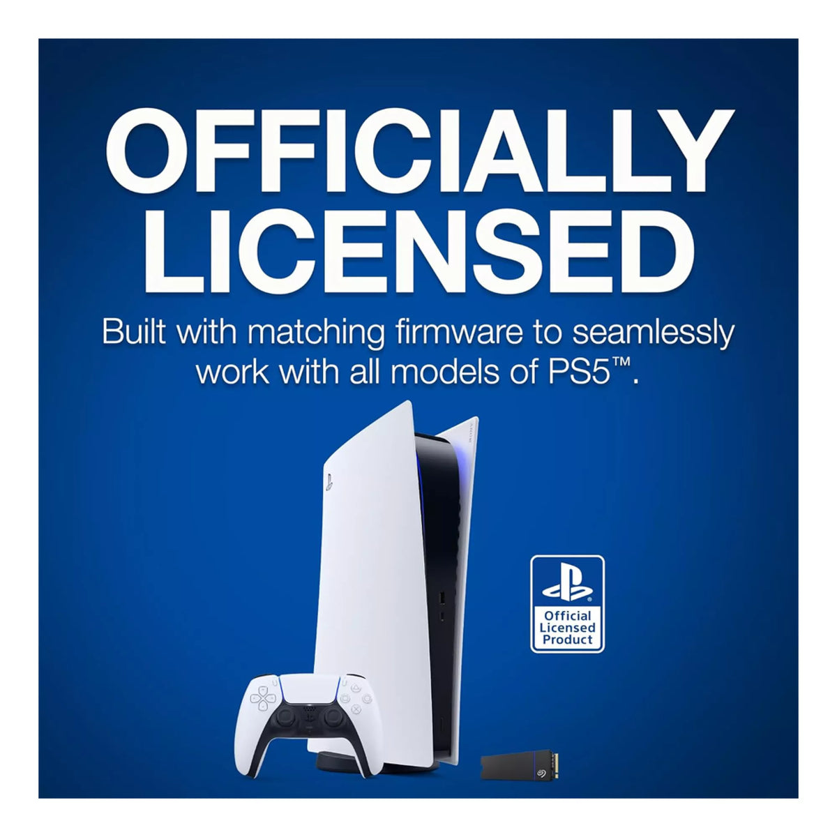 Seagate Game Drive PS5 2TB Internal SSD, ZP2000GP3A2001