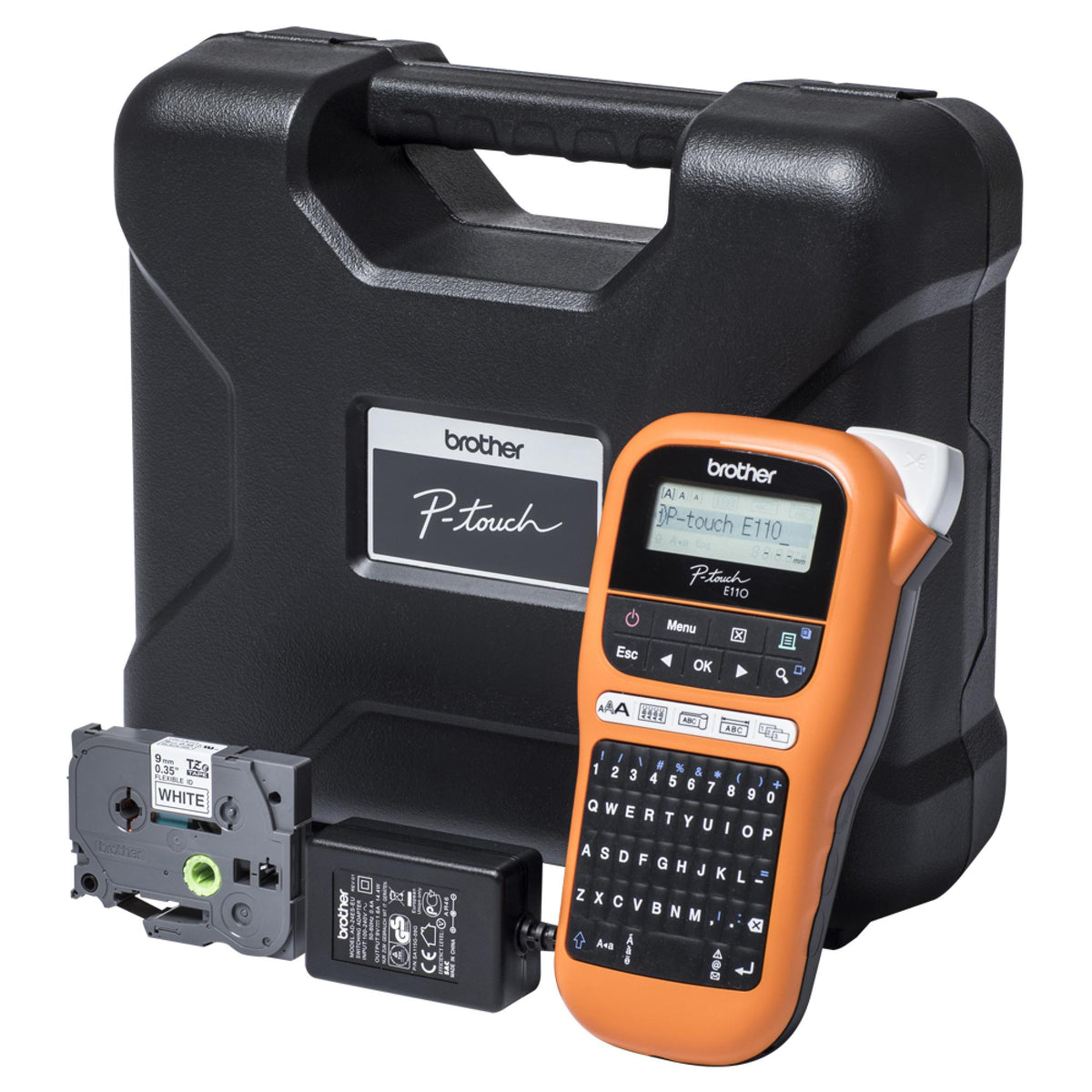 Brother PTE110VP Industrial Labeling Machine/Label Printer