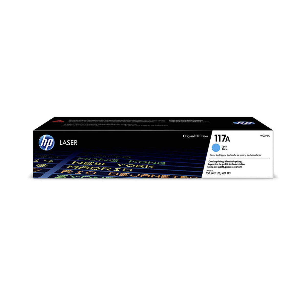 HP 117A Cyan Original Laser Toner Cartridge W2071A
