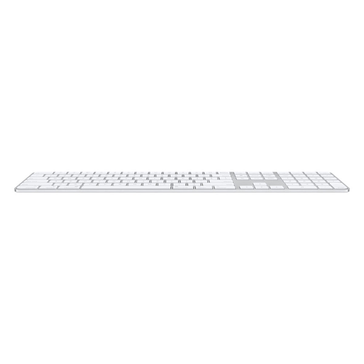 Apple Magic Keyboard with Touch ID and Numeric Keypad, Silver with White Keys English, MK2C3LL/A