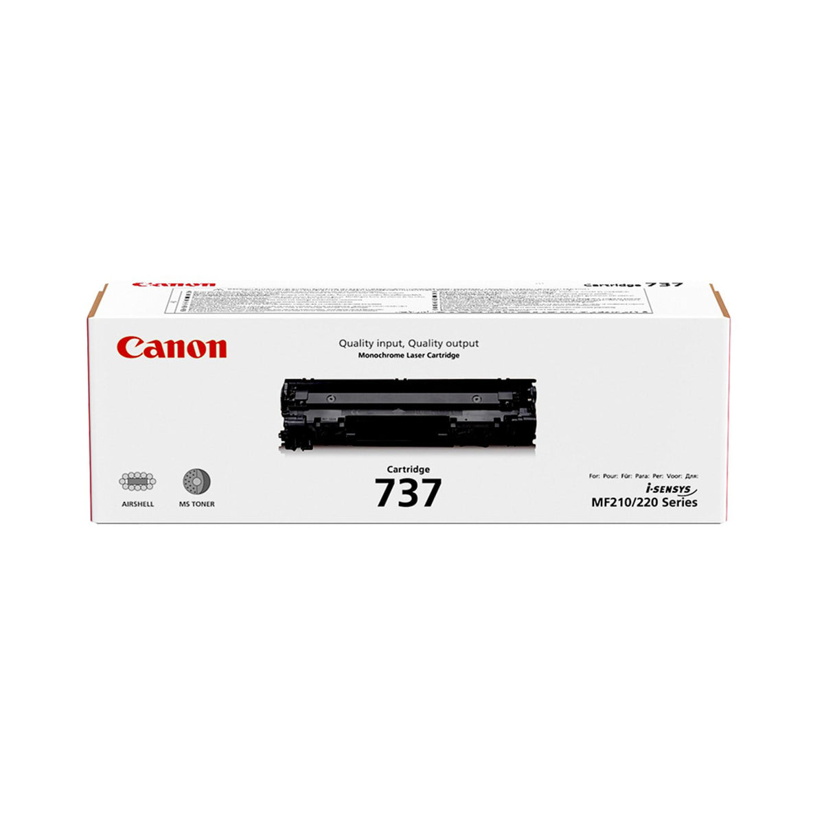 Canon 737 Black Toner Cartridge - C737BK