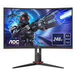 AOC C32G2ZE 32 Inch, 240Hz, 1ms, FHD Curved Gaming Monitor, Black