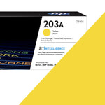 HP 203A Yellow Original LaserJet Toner Cartridge - CF542A