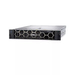 Dell PowerEdge R550 Server, Intel Xeon Silver 4310, 16GB RDIMM 3200MTs, 480GB SSD SATA RI, PERC H755 SAS Front, iDRAC9 Enterprise 15G, Broadcom 5720 Quad Port 1GbE, 16x2.5 Inch SAS-SATA