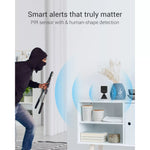 Ezviz BC2 Wi-Fi Smart Home Battery Camera with Motion Detection, CS-BC2-A0-2C2WPFB