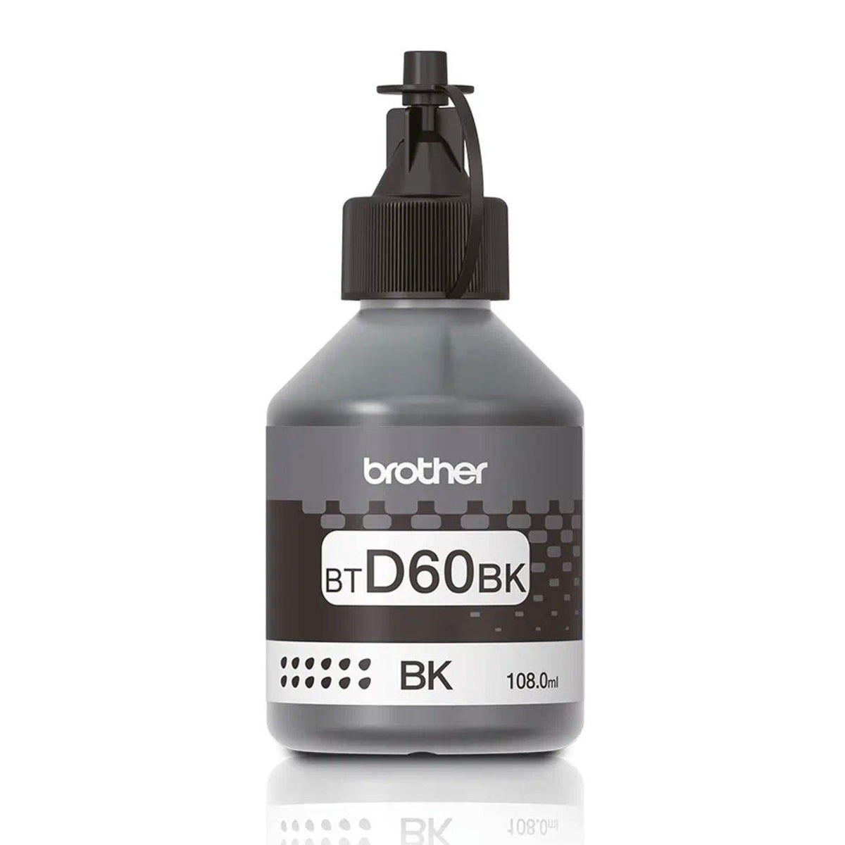 Brother Genuine Ultra High Yield Black Ink Bottle BTD60BK