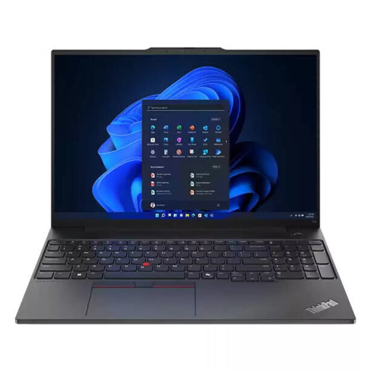 Lenovo ThinkPad E16 Gen 2 Intel Core Ultra U5,8GB, 512GB SSD, 16Inch WUXGA, Integrated Intel Graphics, Windows 11 Pro, Black Laptop, 21MA0008GR