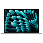 Apple MacBook Air M2 Chip with 8-core CPU, 10-core GPU 8GB 256GB SSD, 15.3 Inch, Silver, English Keyboard, MQKR3