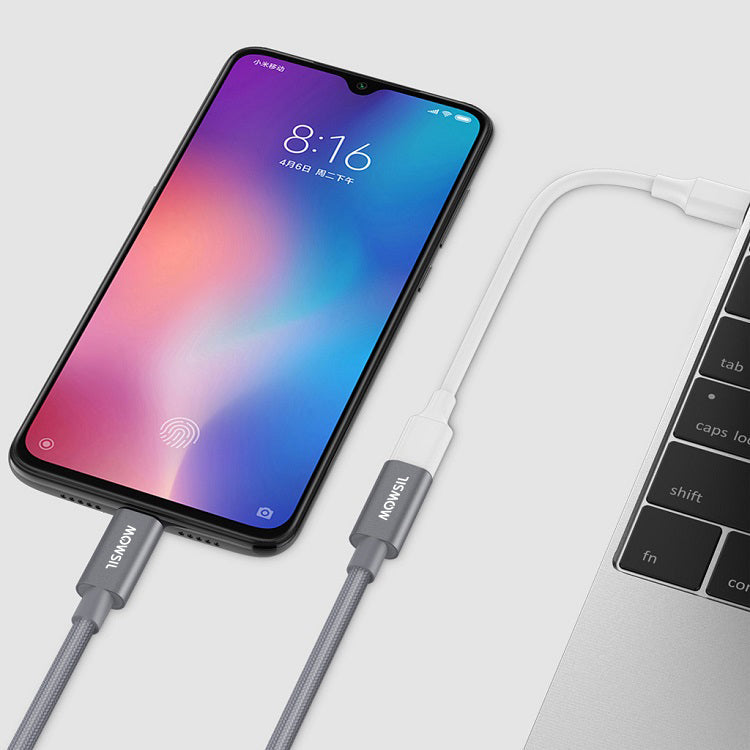 Mowsil USB-C Extension Cable 1.5M, USB 3.2 Gen2 Braided Type-C, 10Gbps Data, 60W PD Fast Charging, 4K@60Hz