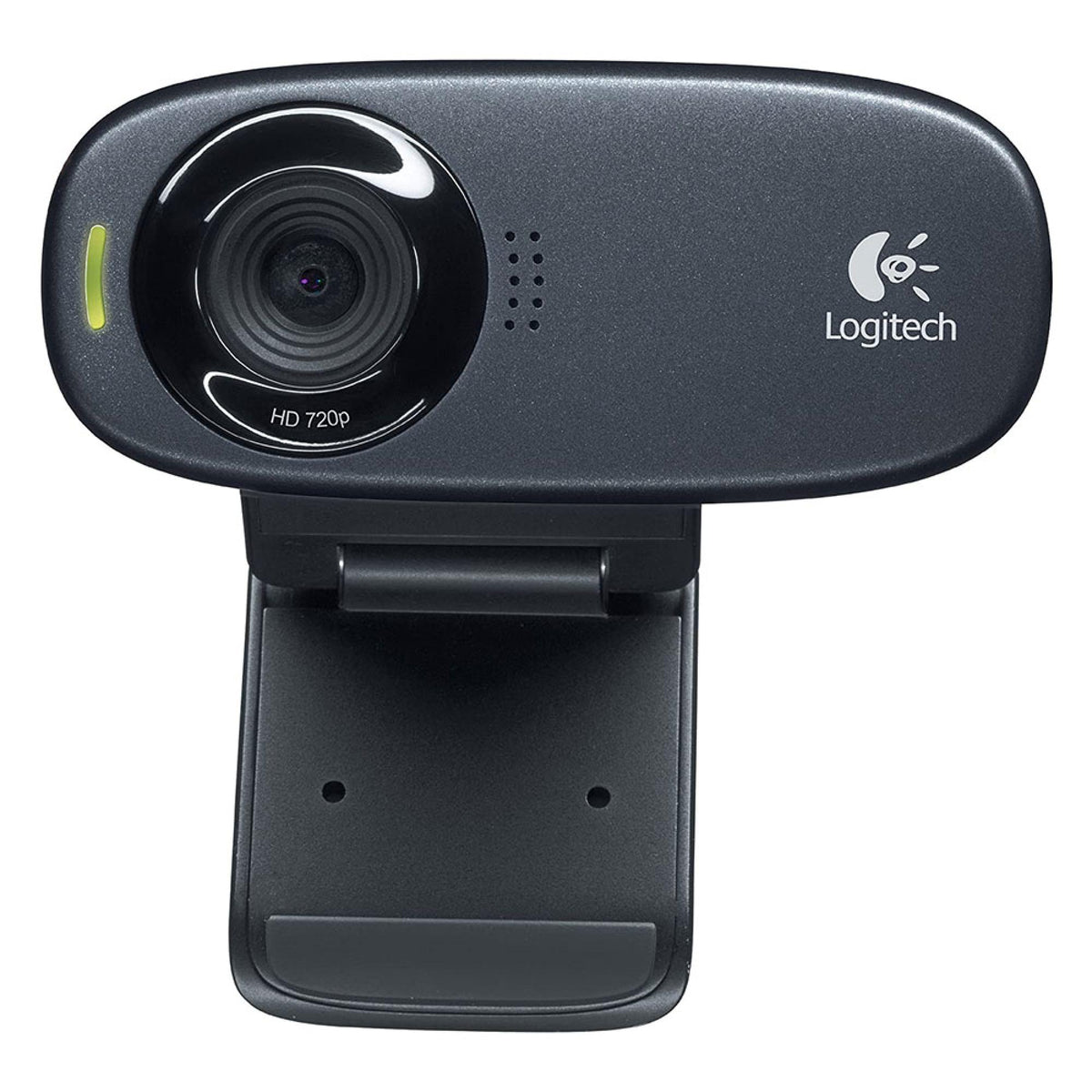 Logitech C310 HD Webcam, Black
