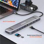 Mowsil USB-C Docking Station 13 in 1
