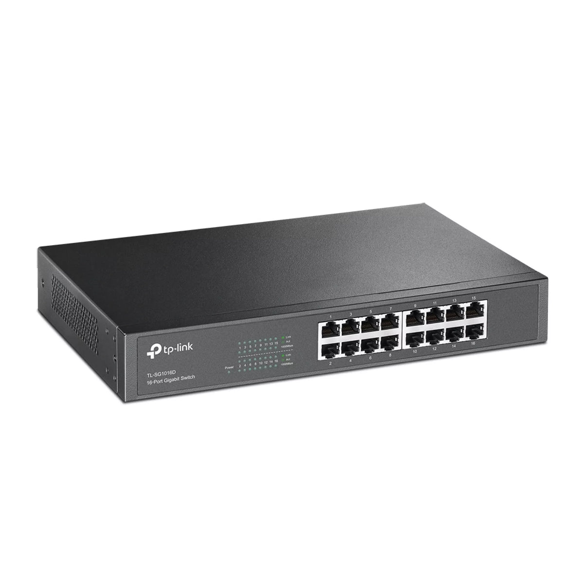 TP-Link 16-Port Gigabit Ethernet Switch, TL-SG1016D