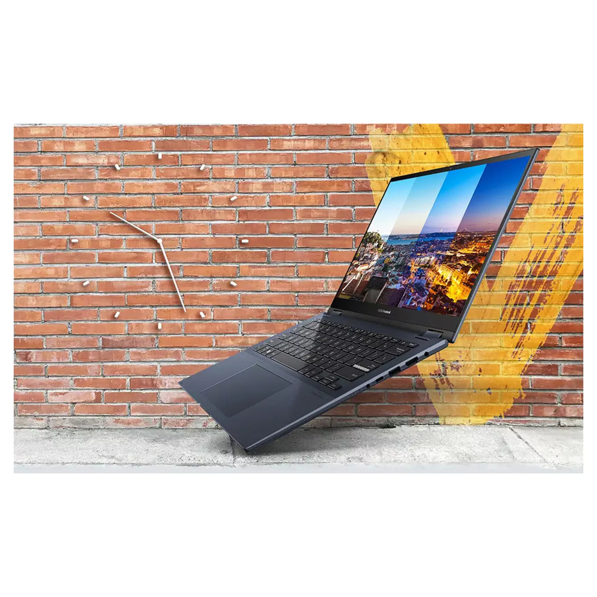 Asus VivoBook S14 TN3402YA-LZ327W AMD RYZEN R5-7430U 8GB 512GB SSD 14 Inch Touch Flip Windows 11 Home, Blue Laptop