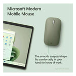 Microsoft Surface Modern Mobile Wireless Bluetooth Mouse, Forest Green, KTF-00092