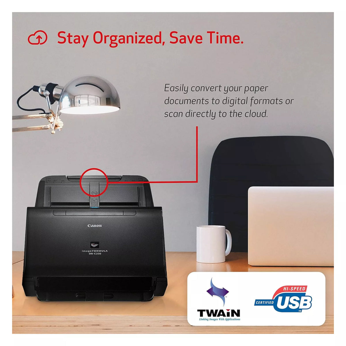 Canon imageFORMULA DR-C230 Office Document Scanner
