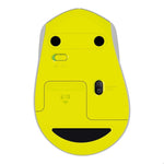 Logitech M330 Silent Plus Wireless Mouse Gray/Yellow
