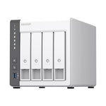 QNAP TS-433-4G 4 Bay NAS with Quad-core Processor, 4 GB DDR4 RAM and 2.5GbE + GbE LAN Network