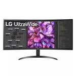 LG 34 Inch Curved UltraWide Monitor QHD IPS Display Gaming Monitor, 34WQ60C-B