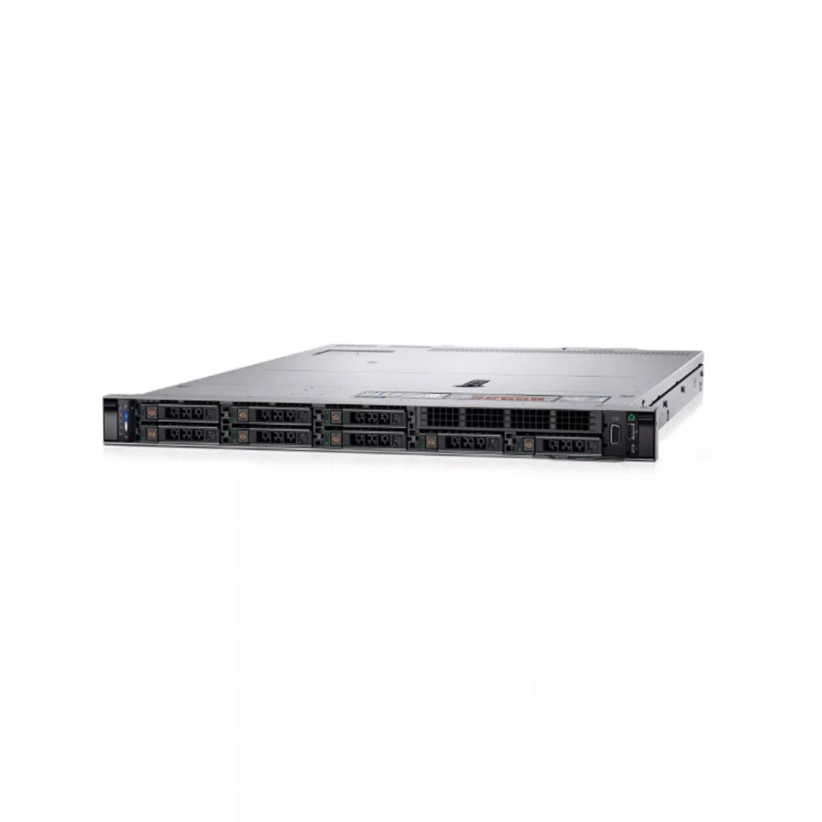 Dell PowerEdge R450 Server, Intel Xeon Silver 4310, 16GB RAM, 480GB SSD, PERC H755 Controller, iDRAC9 Enterprise, Broadcom 5720 Quad Port 1GbE, 2.5 Inch Chassis with Up to 8 Drives, Dual Hot-Plug 700W PSU