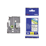 Brother TZe-131 Labelling Tape Black on Clear, 12mm wide