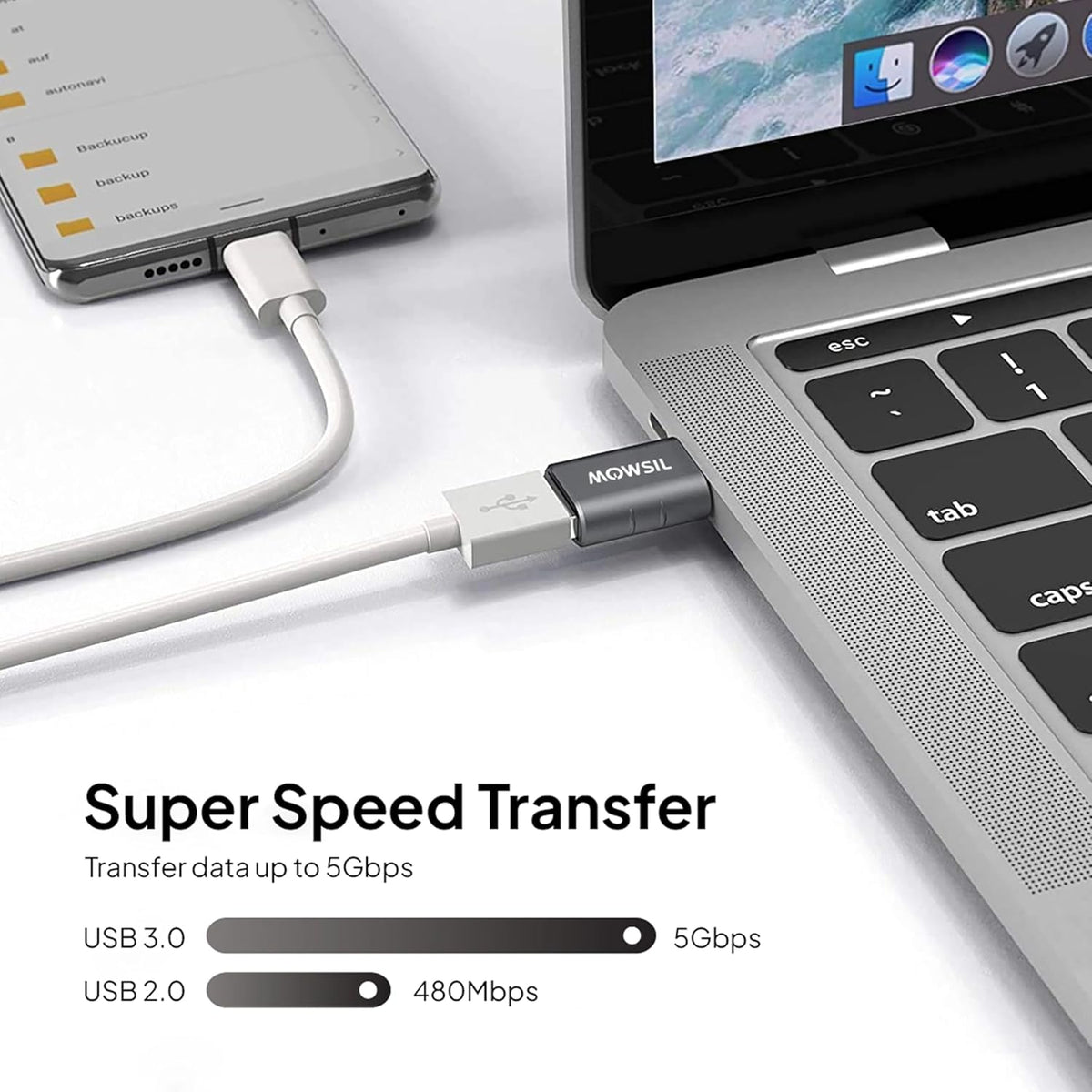buy mowsil USB-C to USB 3.0 Converter