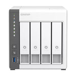 QNAP TS-433-4G 4 Bay NAS with Quad-core Processor, 4 GB DDR4 RAM and 2.5GbE + GbE LAN Network