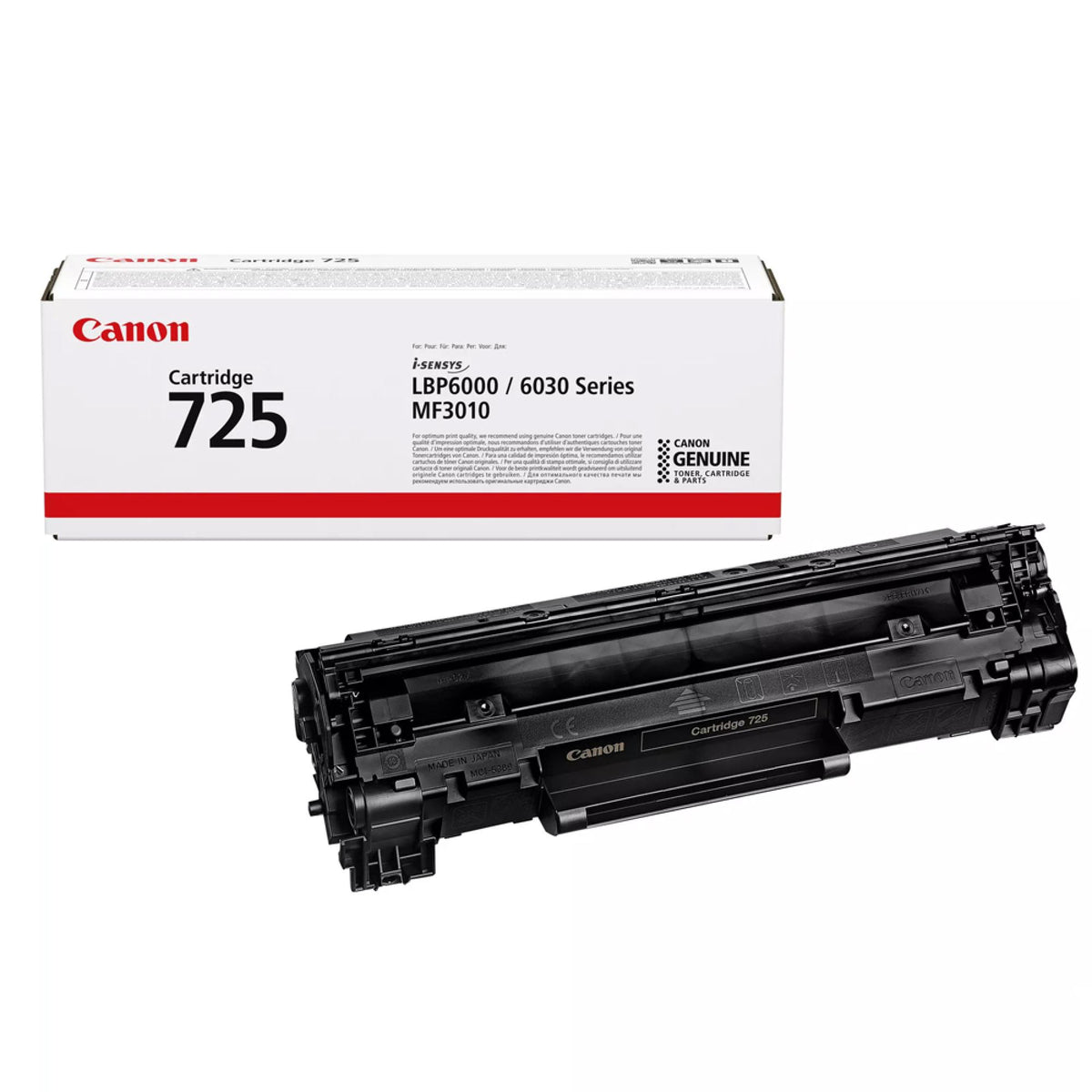 Canon 725 Toner Cartridge, Black