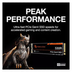 SeaGate FireCuda 530R 1TB Internal SSD, ZP1000GM3A063