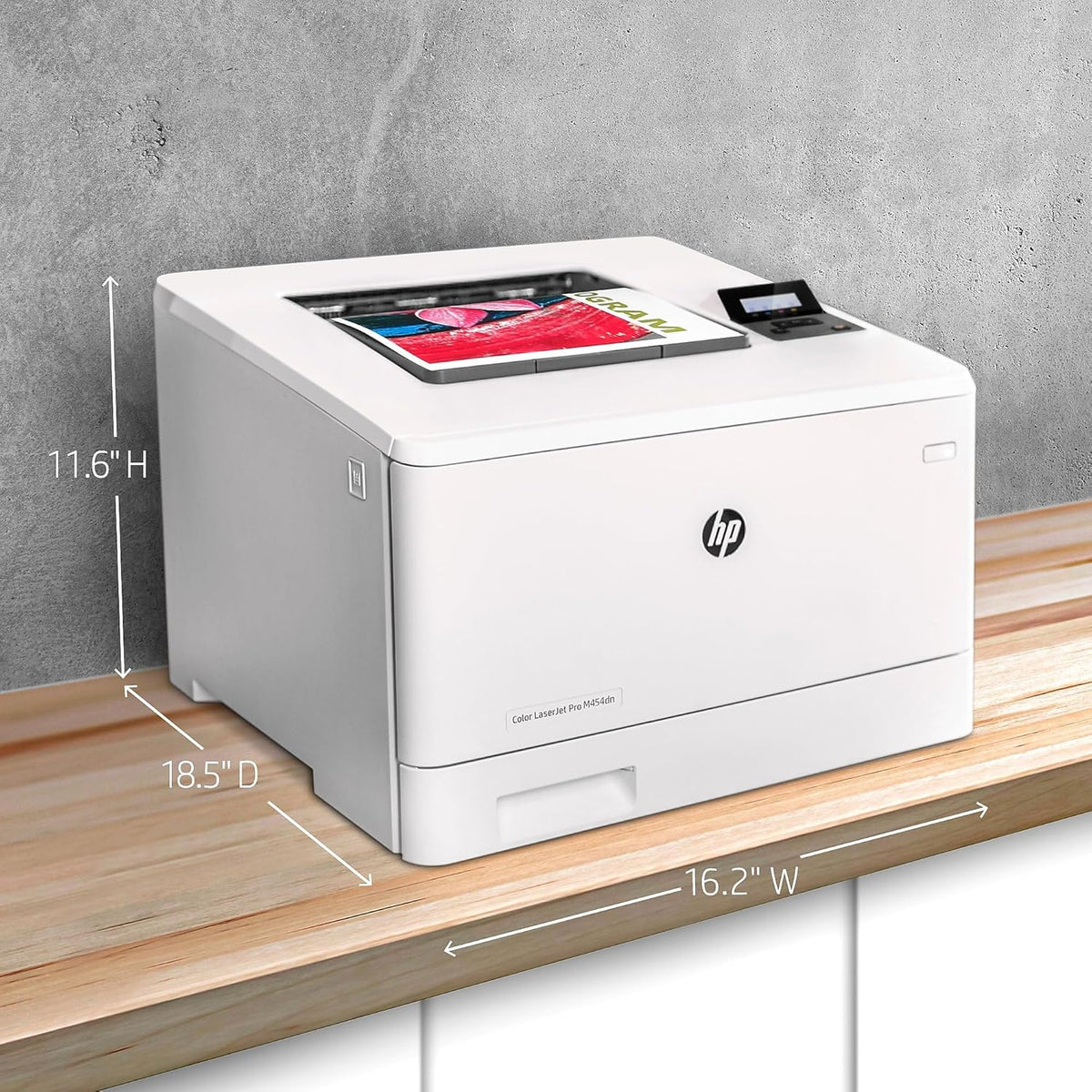 HP LaserJet Pro M454dn Color Laser Printer W1Y44A