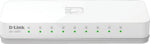 D-Link 8Port Unmanaged Switch DES-1008C White