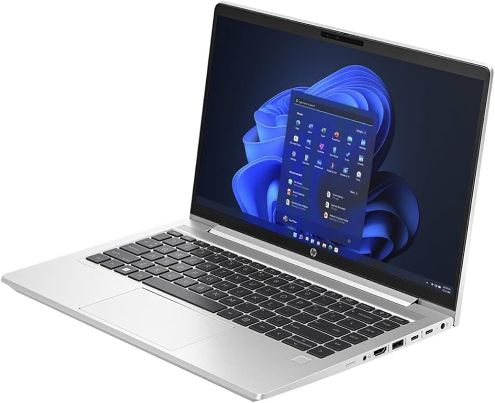 كمبيوتر محمول HP Probook 440 G10 i7-1355U 8GB 512GB SSD 14 بوصة FHD BKLT Dos Silver