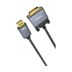 Mowsil DisplayPort to DVI-D Cable | 4K@30Hz High-Speed Adapter, Gold-Plated Male to Male | PC Monitor TV